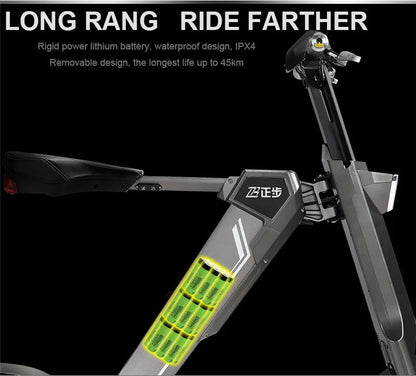 12inch electric bike 240w motor smart electric scooter 48V lithium battery smart folding electric bicycle to cycling ebike