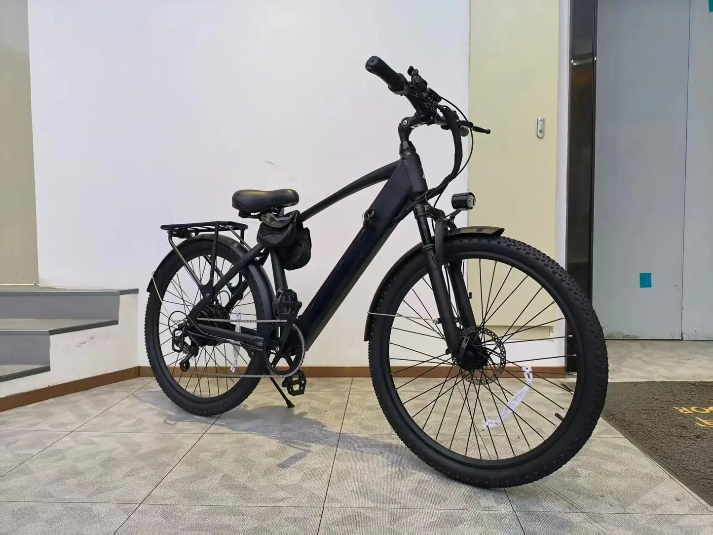 26-inch electric bicycle with built-in 750Wmotor, 48V10.4AH battery,time-saving and labor-saving E-bike for urban transportation