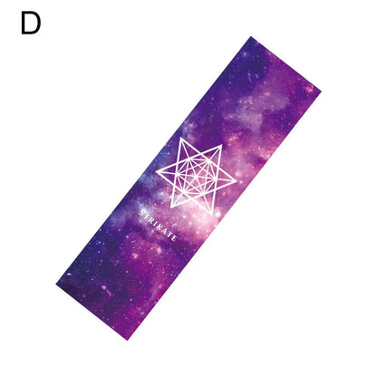 Electric Scooter Skate Board Deck Sticker Double Rocker Skateboard Sandpaper Self-adhesive Waterproof Stickers