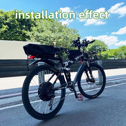 Electric Bike kit with ebike electric bicycle kit 20 26'' 27.5 700C 1000W Front Rear Electric Wheel Hub Motor