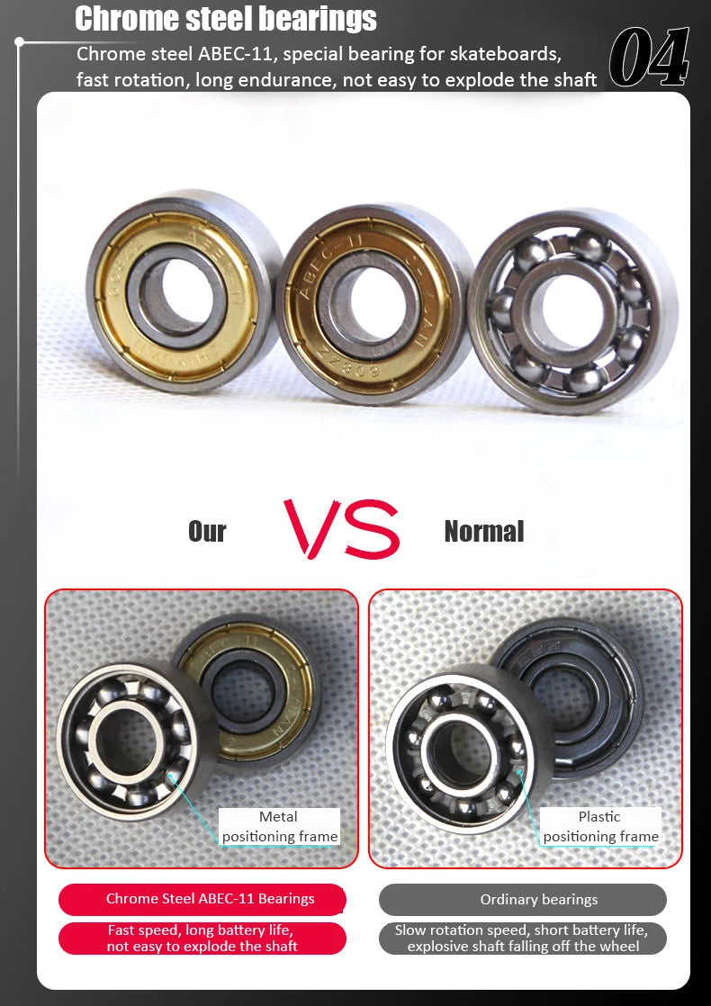 60/72/80cm Beginner Skateboard Maple Longboard Double-warped Skateboard Pro Standard Complete Skate Board for Adults Youths Kids