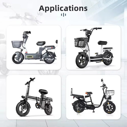 Electric Bicycle High Speed Motor 14 Inch 48V 60V 72V 2000W 5000W Electric Gearless Hub Motor 120km/h suitable for E-bike