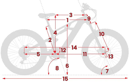 Electric Bicycle 1000W Carbon Electric Mountain Bike Frame Full Suspension Ebike
