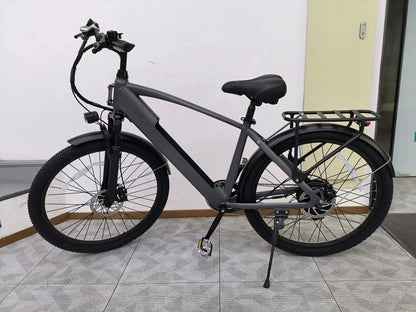 26-inch electric bicycle with built-in 750Wmotor, 48V10.4AH battery,time-saving and labor-saving E-bike for urban transportation