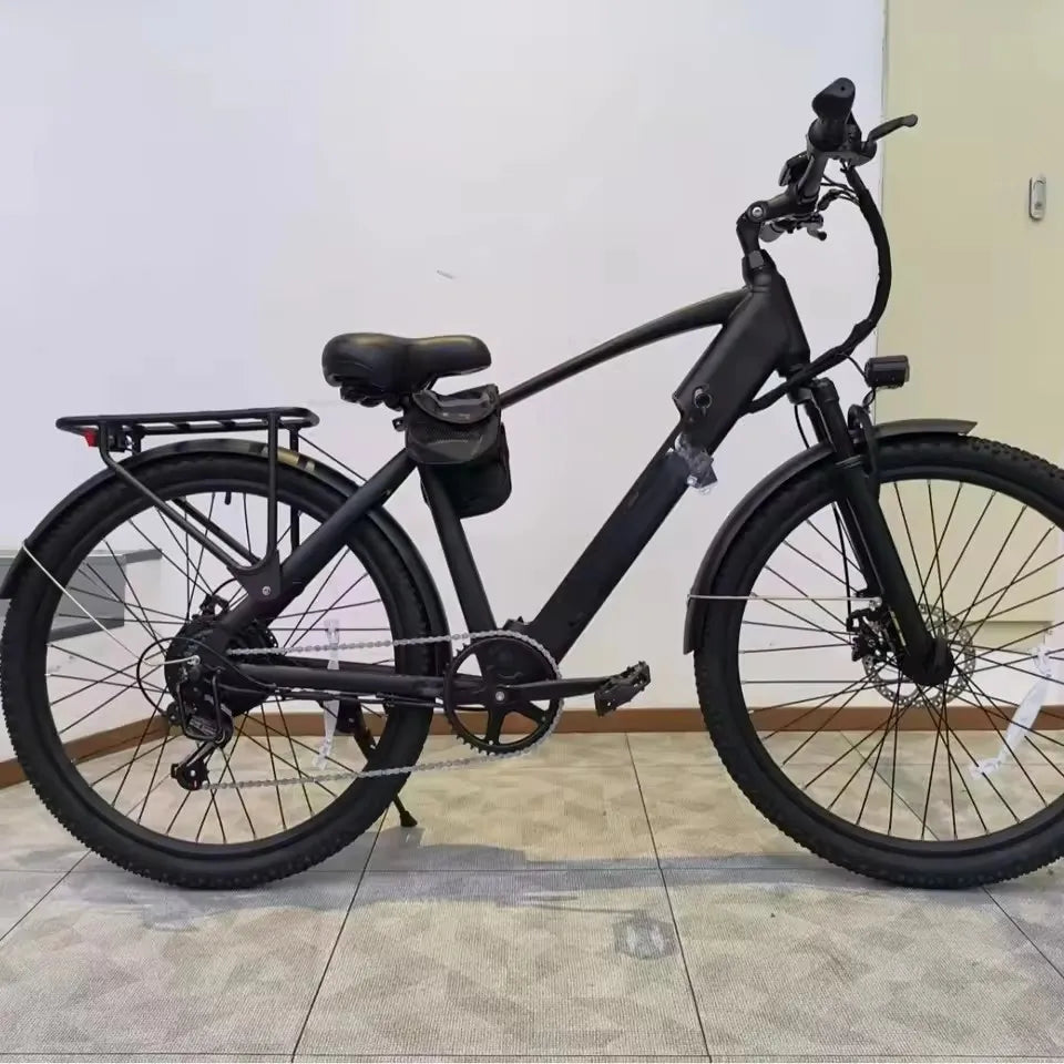 26-inch electric bicycle with built-in 750Wmotor, 48V10.4AH battery,time-saving and labor-saving E-bike for urban transportation