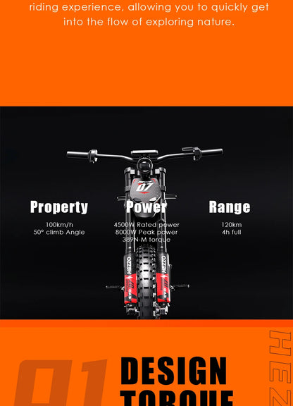 EEC D7 Bike Electric Motorcycle 8000w 389N.m 100KM/h 72V 35AH Electric Enduro Ebike Electric Scooter Motorcycle