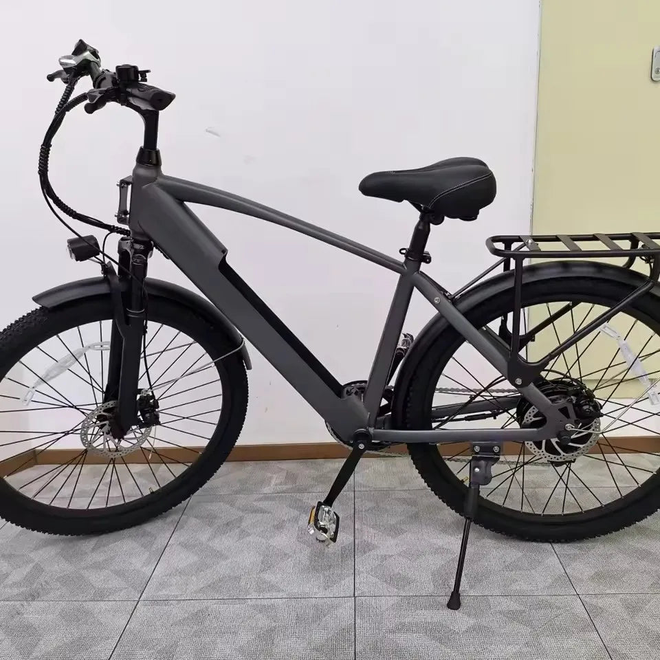 26-inch electric bicycle with built-in 750Wmotor, 48V10.4AH battery,time-saving and labor-saving E-bike for urban transportation