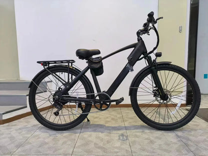 26-inch electric bicycle with built-in 750Wmotor, 48V10.4AH battery,time-saving and labor-saving E-bike for urban transportation