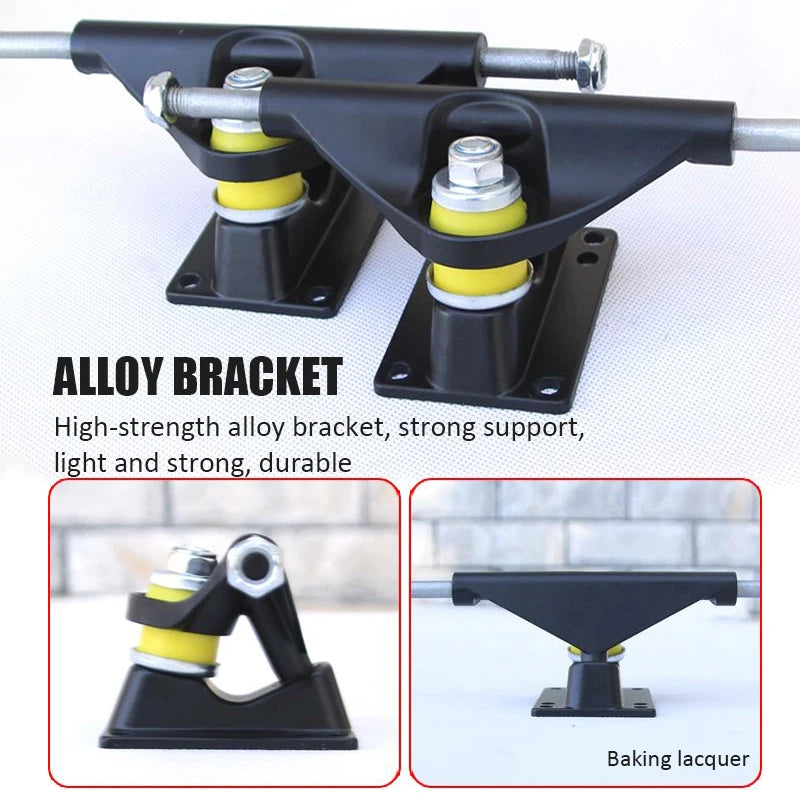 60/72/80cm Beginner Skateboard Maple Longboard Double-warped Skateboard Pro Standard Complete Skate Board for Adults Youths Kids