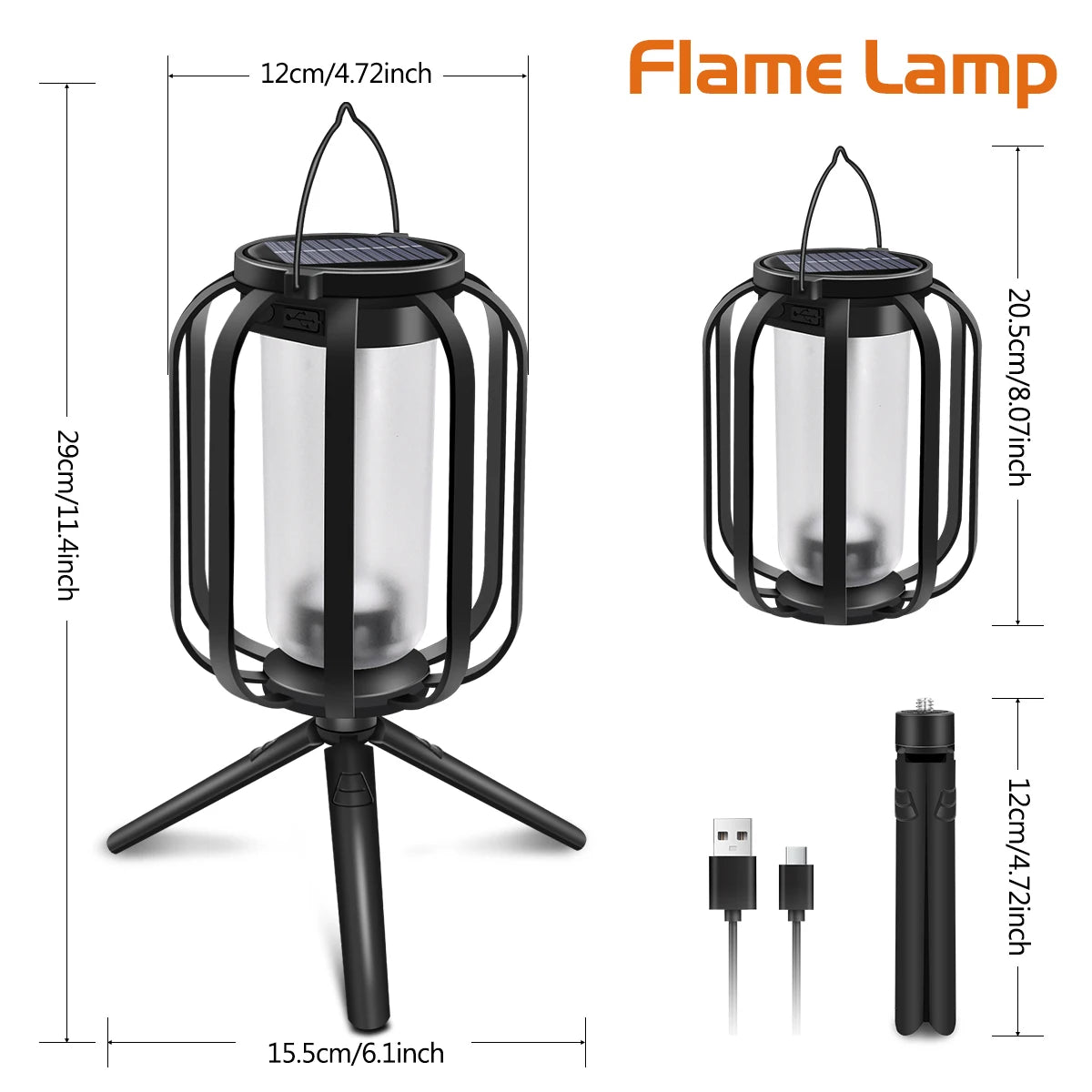 Solar Lanterns Outdoor Waterproof Hanging Lights for Outside Solar Table Lanterns Solar Wall Lantern Lights for Porch Patio Yard