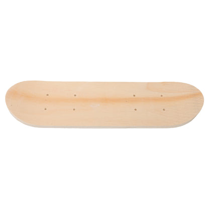 Blank Wood Skateboard Deck DIY Unpainted Board for Teens Adults Custom Design Strong and Sturdy Riding Experience for Families