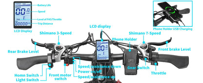 Fashionable electric bike, 2000W*2 dual motors 52V 32AH long battery life hydraulic brake stable and durable electric bicycle