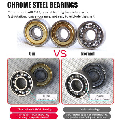 60/72/80cm Beginner Skateboard Maple Longboard Double-warped Skateboard Pro Standard Complete Skate Board for Adults Youths Kids