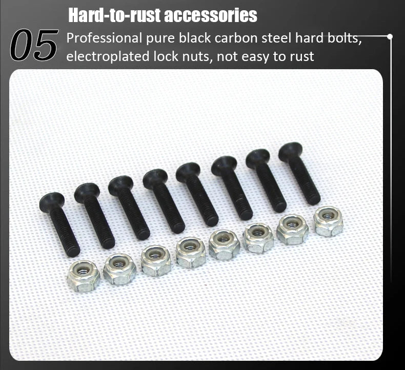 60/72/80cm Beginner Skateboard Maple Longboard Double-warped Skateboard Pro Standard Complete Skate Board for Adults Youths Kids