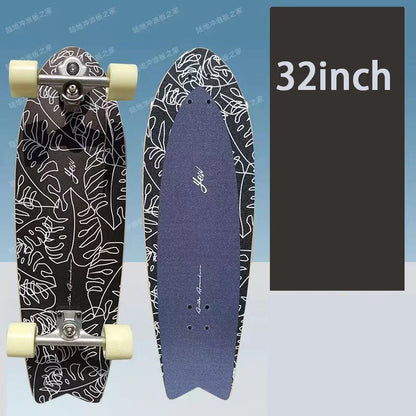 YOW land surf skateboard longboards whole kits good quality spring system branded with trucks wheels bearings and tool