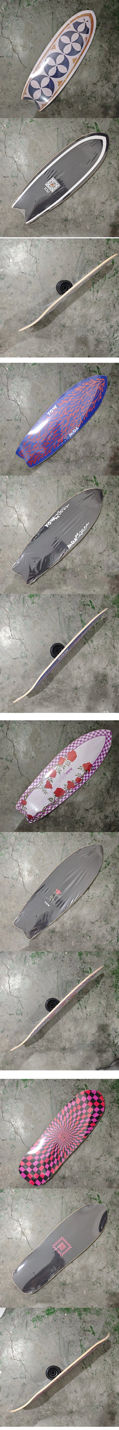 YOW land surf skateboard longboards whole kits good quality spring system branded with trucks wheels bearings and tool