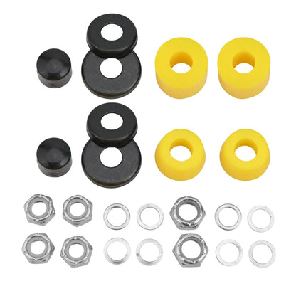 Skateboards Shock Suit Kit 90a Hard Longboard Pivot Tube Speed Ring Washers Cylindrical Bushings Conical-Bushings Accessories