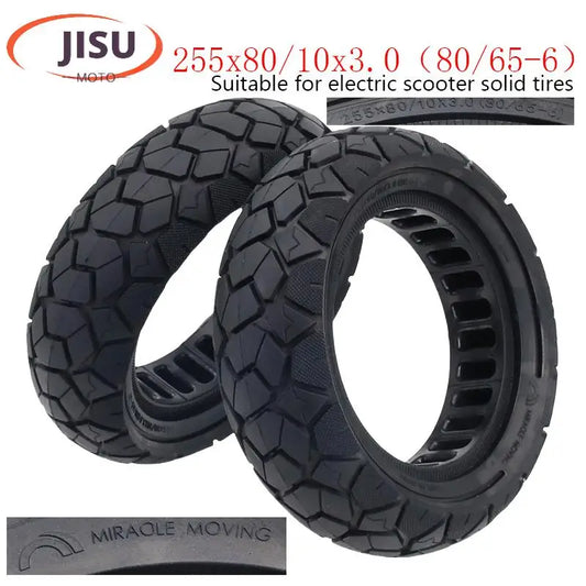 Electric BIke 10 inch 255X80/10X3.0(80/65-6) solid tire Electric Bicycle for Electric Scooter Tire accessories Electric BIke