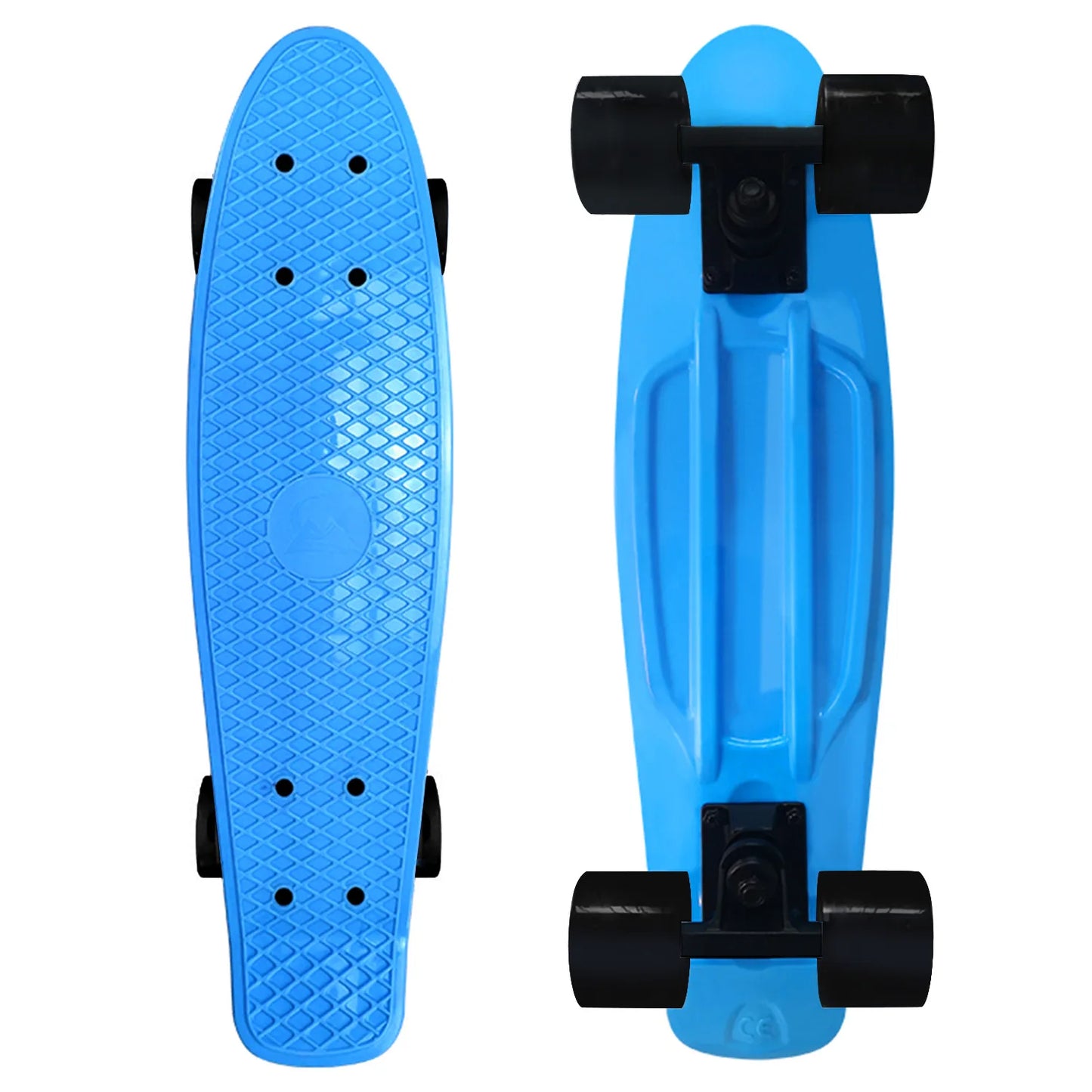 58cm Skate Board Kids Leaner Retro Cruiser 22inch Children Skateboard