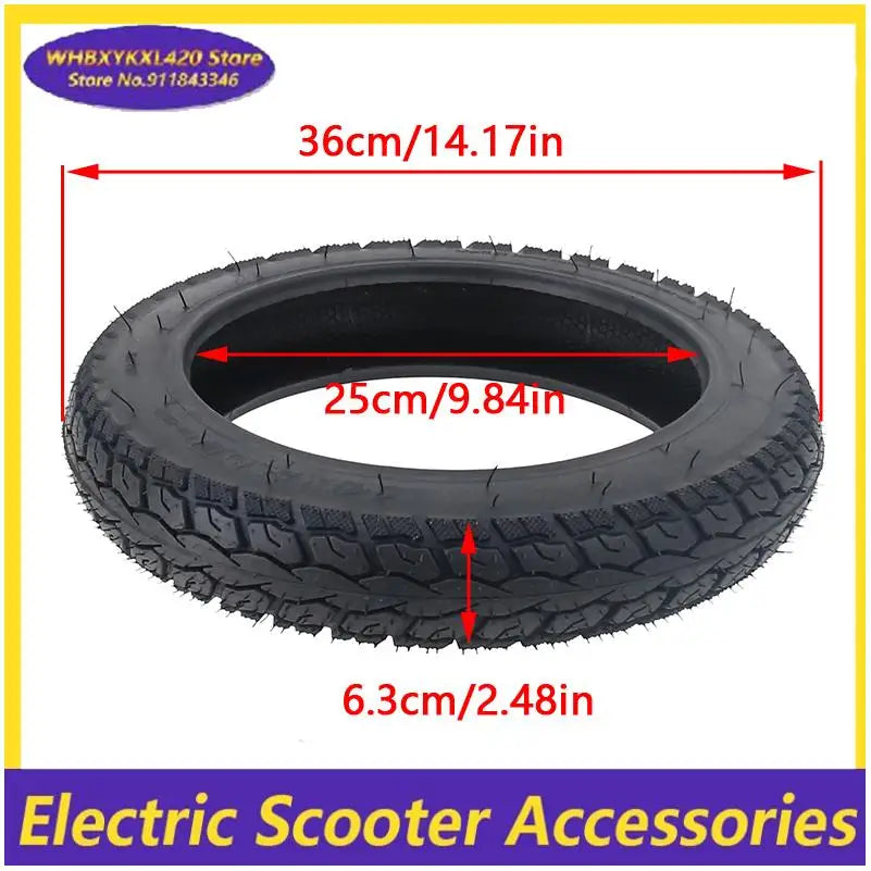 Electric Scooter 14x2.50（64-254） 14*2.50 tires Vacuum Tire 14 inch for 14 inch electric bicycle electric tubeless tires E-bike